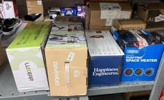 Lot 320  
            Edinburgh SR24 - Delivery Only 

                
QUANTITY OF KITCHEN & APPLIANCES ITEMS TO INCLUDE DAEWOO 12 IN 1 STEAM MOP: LOCAT...