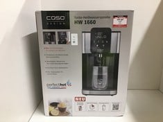 Lot 33  
            Edinburgh SR24 - Delivery Only 
                
CASO DESIGN TURBO HW 1660  WATER DISPENSER: LOCATION - RACK A