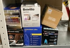 Lot 359  
            Edinburgh SR24 - Delivery Only 

                
QUANTITY OF KITCHEN & APPLIANCES ITEMS TO INCLUDE BREVILLE SUPERSTEAM STEAM IRON ...