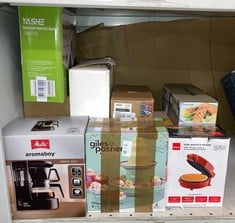 Lot 366  
            Edinburgh SR24 - Delivery Only 

                
QUANTITY OF KITCHEN & APPLIANCES ITEMS TO INCLUDE SENSIO HOME MINI WAFFLE MAKER M...