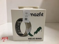 Lot 37  
            Edinburgh SR24 - Delivery Only 
                
AMAZFIT HELIO SMART RING HEALTH TRACKER, FITNESS TRACKER RING SIZE 8. ORIGINAL RR...