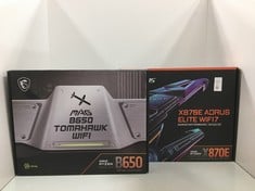 Lot 385  
            Edinburgh SR24 - Delivery Only 

                
GIGABYTE X870E AORUS ELITE WIFI7 MOTHERBOARD - SUPPORTS AMD RYZEN 9000 CPUS, 16+2...