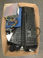Lot 398  
            Edinburgh SR24 - Delivery Only 

                
QUANTITY OF TECH AND GAMING TO INCLUDE TRUST WIRELESS KEYBOARD: LOCATION - RACK H