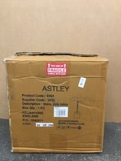 Lot 400  
            Edinburgh SR24 - Delivery Only 

                
ASTLEY VOIRE SIDE TABLE: LOCATION - RACK H