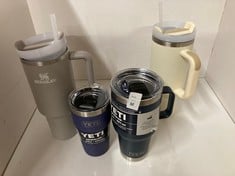 Lot 411  
            Edinburgh SR24 - Delivery Only 

                
QUANTITY OF SPORTS & EXERCISE ITEMS TO INCLUDE YETI RAMBLER CUP, VACUUM INSULATED...