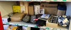 Lot 432  
            Edinburgh SR24 - Delivery Only 

                
QUANTITY OF SPORTS & EXERCISE ITEMS TO INCLUDE HY-PRO PADEL RACKET, RED AND BLUE ...