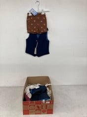 Lot 449  
            Edinburgh SR24 - Delivery Only 

                
QUANTITY OF CLOTHING TO INCLUDE JOHN LEWIS CHILDRENS PINK JUMPER AND TROUSER SET ...