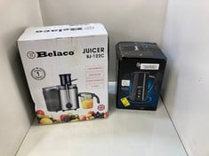 Lot 466  
            Edinburgh SR24 - Delivery Only 

                
BELACO JUICER MAKING MACHINE + SWAN 1.5 LITRE DIGITAL KETTLE: LOCATION - RACK I