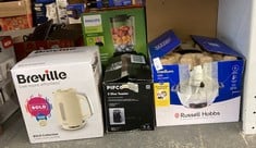 Lot 472  
            Edinburgh SR24 - Delivery Only 

                
QUANTITY OF KITCHEN & APPLIANCES ITEMS TO INCLUDE BREVILLE BOLD VANILLA CREAM ELE...