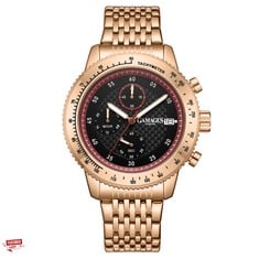 Lot 4  
            Edinburgh SR24 - Delivery Only 

                
GAMAGES OF LONDON LIMITED EDITION HAND ASSEMBLED DUKE MECHANICAL QUARTZ ROSE BLAC...