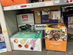Lot 500  
            Edinburgh SR24 - Delivery Only 

                
QUANTITY OF KITCHEN & APPLIANCES ITEMS TO INCLUDE CROCK-POT SLOW COOKER | REMOVAB...