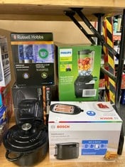 Lot 528  
            Edinburgh SR24 - Delivery Only 

                
QUANTITY OF KITCHEN & APPLIANCES ITEMS TO INCLUDE BOSCH MYMOMENT DELIGHT TAT2M123...