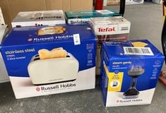 Lot 531  
            Edinburgh SR24 - Delivery Only 

                
QUANTITY OF KITCHEN & APPLIANCES ITEMS TO INCLUDE RUSSELL HOBBS HANDHELD CLOTHES ...
