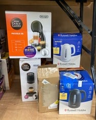 Lot 537  
            Edinburgh SR24 - Delivery Only 

                
QUANTITY OF KITCHEN & APPLIANCES ITEMS TO INCLUDE NESCAFÉ DOLCE GUSTO DE'LONGHI P...
