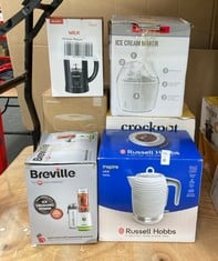 Lot 539  
            Edinburgh SR24 - Delivery Only 

                
QUANTITY OF KITCHEN & APPLIANCES ITEMS TO INCLUDE BREVILLE BLEND ACTIVE PERSONAL ...