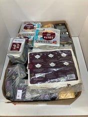 Lot 551  
            Edinburgh SR24 - Delivery Only 

                
QUANTITY OF FOOD & DRINK ITEMS TO INCLUDE L'OR ESPRESSO SUPREMO INTENSITY 10, 10 ...
