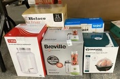Lot 563  
            Edinburgh SR24 - Delivery Only 

                
QUANTITY OF KITCHEN & APPLIANCES ITEMS TO INCLUDE BREVILLE BLEND ACTIVE PERSONAL ...