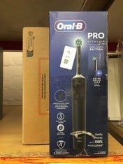 Lot 71  
            Edinburgh SR24 - Delivery Only 

                
QUANTITY OF HEALTH & BEAUTY ITEMS TO INCLUDE ORAL-B VITALITY PRO ELECTRIC TOOTHBR...