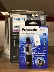 Lot 72  
            Edinburgh SR24 - Delivery Only 

                
QUANTITY OF HEALTH & BEAUTY ITEMS TO INCLUDE PANASONIC ER-GN30 NOSE / EAR HAIR: L...