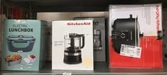 Lot 85  
            Edinburgh SR24 - Delivery Only 

                
QUANTITY OF KITCHEN & APPLIANCES ITEMS TO INCLUDE KITCHENAID MINI FOOD CHOPPER 83...
