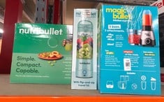 Lot 104  
            Edinburgh SR23 - Delivery Only 

                
QUANTITY OF KITCHEN & APPLIANCES ITEMS TO INCLUDE NUTRIBULLET PORTABLE BLENDER IN...