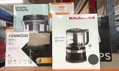 Lot 105  
            Edinburgh SR23 - Delivery Only 

                
QUANTITY OF KITCHEN & APPLIANCES ITEMS TO INCLUDE KITCHENAID MINI FOOD CHOPPER 83...