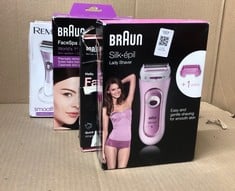 Lot 107  
            Edinburgh SR23 - Delivery Only 

                
QUANTITY OF HEALTH & BEAUTY ITEMS TO INCLUDE BRAUN SILK&SOFT 5100 LADY SHAVER: LO...