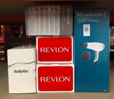 Lot 108  
            Edinburgh SR23 - Delivery Only 

                
QUANTITY OF HEALTH & BEAUTY ITEMS TO INCLUDE REMINGTON SHINE THERAPY HAIR DRYER (...