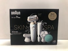 Lot 12  
            Edinburgh SR23 - Delivery Only 

                
BRAUN SILK-ÉPIL 9 FLEX SKINSPA, EPILATOR WITH 360° FLEXIBLE HEAD FOR EASY HAIR RE...