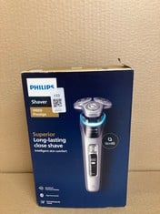 Lot 133  
            Edinburgh SR23 - Delivery Only 

                
PHILIPS SHAVER I9000 PRESTIGE, WET & DRY ELECTRIC SHAVER, DARK SLATE NOVA, WITH S...