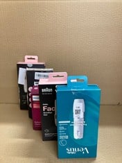 Lot 136  
            Edinburgh SR23 - Delivery Only 

                
QUANTITY OF HEALTH & BEAUTY ITEMS TO INCLUDE BRAUN FACE MINI HAIR REMOVER, FACIAL...