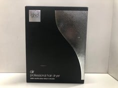 Lot 13  
            Edinburgh SR23 - Delivery Only 

                
GHD AIR HAIR DRYER - POWERFUL 2,100 W PROFESSIONAL-STRENGTH MOTOR, ADVANCED IONIC...