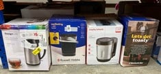 Lot 159  
            Edinburgh SR23 - Delivery Only 

                
QUANTITY OF KITCHEN & APPLIANCES ITEMS TO INCLUDE MORPHY RICHARDS COMPACT SOUP MA...