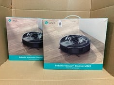 Lot 199  
            Edinburgh SR23 - Delivery Only 

                
X2 LEFANT ROBOTIC VACUUM CLEANER M320:: LOCATION - B RACK