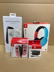 Lot 214  
            Edinburgh SR23 - Delivery Only 

                
QUANTITY OF TECH & GAMING ITEMS TO INCLUDE NINTENDO SWITCH JOY CON PAIR:: LOCATIO...
