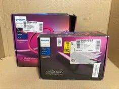 Lot 227  
            Edinburgh SR23 - Delivery Only 

                
PHILIPS HUE PLAY LIGHT BAR + PHILIPS HUE LIGHT STRIP:: LOCATION - B RACK