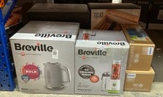 Lot 249  
            Edinburgh SR23 - Delivery Only 

                
QUANTITY OF KITCHEN & APPLIANCES ITEMS TO INCLUDE BREVILLE BOLD ICE GREY ELECTRIC...