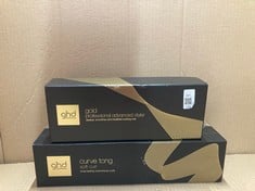 Lot 261  
            Edinburgh SR23 - Delivery Only 

                
QUANTITY OF ITEMS TO INCLUDE GHD GOLD HAIR STRAIGHTENER & STYLER IN BLACK - PROFE...