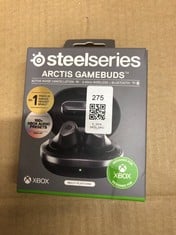 Lot 275  
            Edinburgh SR23 - Delivery Only 

                
STEELSERIES ARCTIS GAMEBUDS™ FOR XBOX WIRELESS GAMING HEADSET - 2.4GHZ + BT 5.3 -...