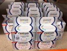 Lot 280  
            Edinburgh SR23 - Delivery Only 

                
QUANTITY OF CENTRUM ADVANCE 50+ TABLETS MULTIVITAMIN & MINERAL SUPPLEMENTS, WITH ...