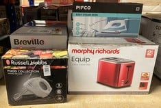 Lot 304  
            Edinburgh SR23 - Delivery Only 

                
QUANTITY OF KITCHEN & APPLIANCES ITEMS TO INCLUDE RUSSELL HOBBS FOOD COLLECTION E...