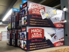 Lot 324  
            Edinburgh SR23 - Delivery Only 

                
10 X MAGIC STITCH SEWING MACHINE.: LOCATION - B RACK
