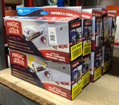 Lot 332  
            Edinburgh SR23 - Delivery Only 

                
10 X MAGIC STITCH SEWING MACHINE.: LOCATION - B RACK