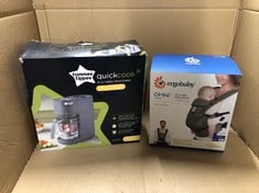 Lot 375  
            Edinburgh SR23 - Delivery Only 

                
ERGOBABY ALL CARRY POSITIONS BREATHABLE MESH BABY CARRIER WITH ENHANCED LUMBAR SU...