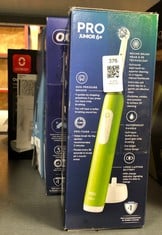 Lot 376  
            Edinburgh SR23 - Delivery Only 

                
QUANTITY OF HEALTH & BEAUTY ITEMS TO INCLUDE ORAL-B PRO JUNIOR ELECTRIC TOOTHBRUS...