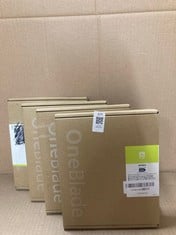 Lot 377  
            Edinburgh SR23 - Delivery Only 

                
4 X PHILIPS ONEBLADE HYBRID 360 BLADE TECHNOLOGY ELECTRIC SHAVER FOR FACE & BODY,...