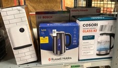 Lot 378  
            Edinburgh SR23 - Delivery Only 

                
QUANTITY OF KITCHEN & APPLIANCES ITEMS TO INCLUDE RUSSELL HOBBS LUNA GREY STAINLE...