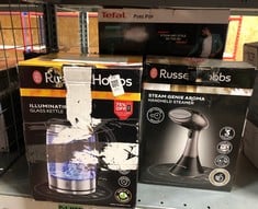 Lot 379  
            Edinburgh SR23 - Delivery Only 

                
QUANTITY OF KITCHEN & APPLIANCES ITEMS TO INCLUDE RUSSELL HOBBS ILLUMINATING 1.7L...