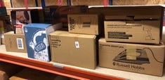 Lot 421  
            Edinburgh SR23 - Delivery Only 

                
QUANTITY OF KITCHEN & APPLIANCES ITEMS TO INCLUDE RUSSELL HOBBS STEAM IRON [2600W...