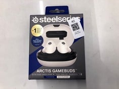 Lot 42  
            Edinburgh SR23 - Delivery Only 

                
STEELSERIES ARCTIS GAMEBUDS™ FOR PLAYSTATION - WIRELESS GAMING EARBUDS - 2.4GHZ +...